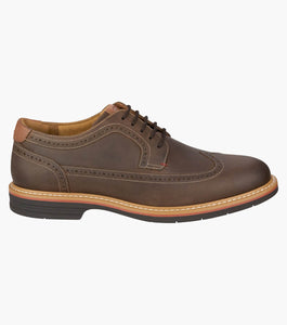 Norwalk Wing in Brown Crazy Horse