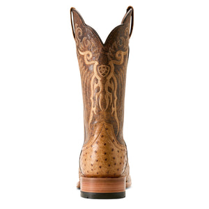 Rio in Honey Tan Full Quill Ostrich