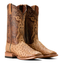 Rio in Honey Tan Full Quill Ostrich