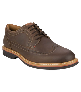 Norwalk Wing in Brown Crazy Horse