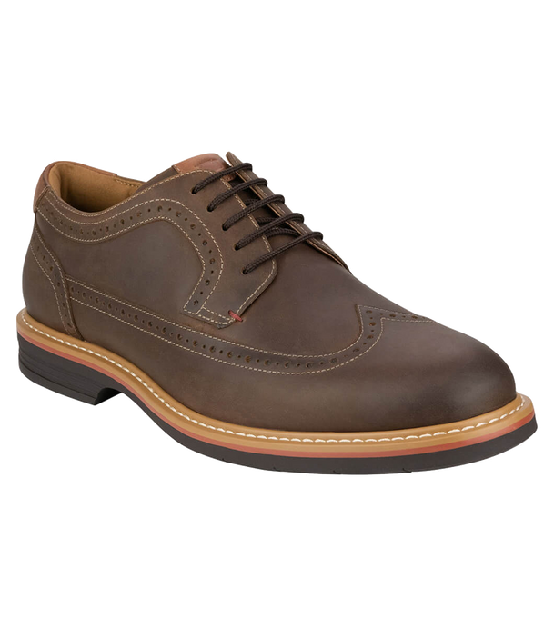 Norwalk Wing in Brown Crazy Horse