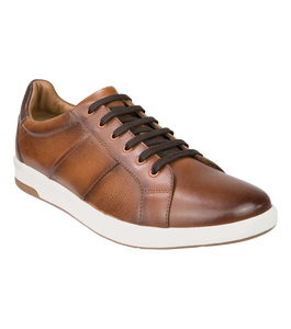 Crossover Lace in Cognac
