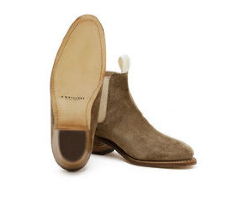 Cuban Adelaide Boot in Eucalypt Suede