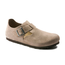 London in Taupe Suede