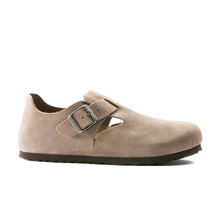 London in Taupe Suede