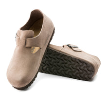 London in Taupe Suede