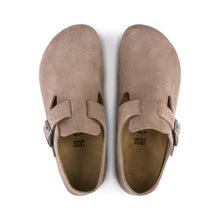 London in Taupe Suede