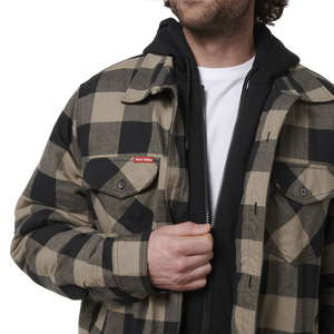 Y06690 The Quilted Shacket Jacket