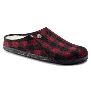 Zermatt Wool Felt in Plaid Red - Joe's Boots - Kingston
