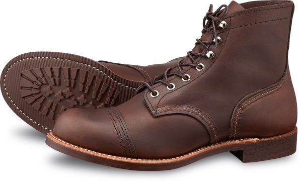 Red wing amber hot sale harness iron ranger